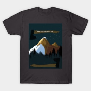 Mountain Axes TheAxeShoppe.com T-Shirt